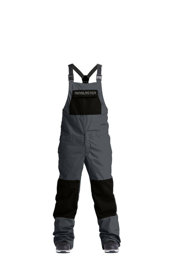 2022 Airblaster Freedom Bib Snow Pant in Vintage Black