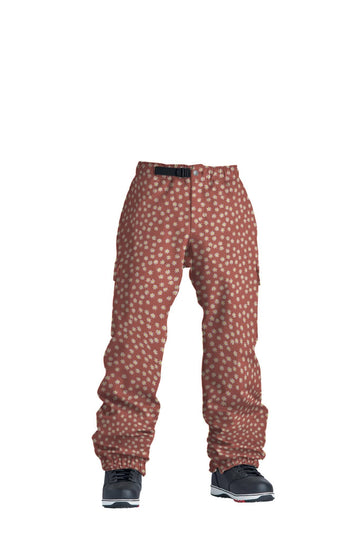 2022 Airblaster Freedom Boss Snow Pant in Rust Daisy
