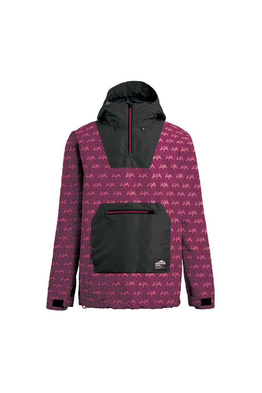 Airblaster Freedom Pullover Jacket in Magenta Terry 2023
