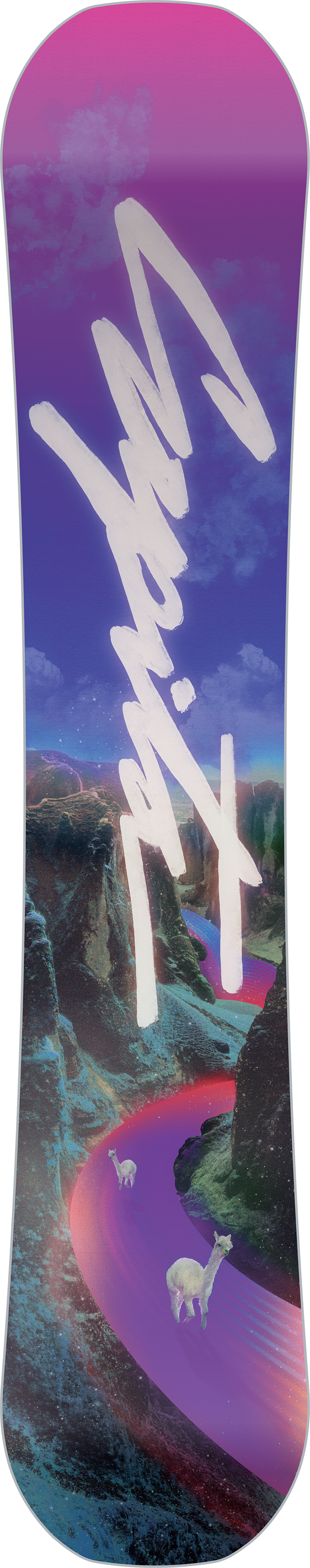 Capita Space Metal Fantasy Wide Womens Snowboard 2024 - M I L O S P O R T