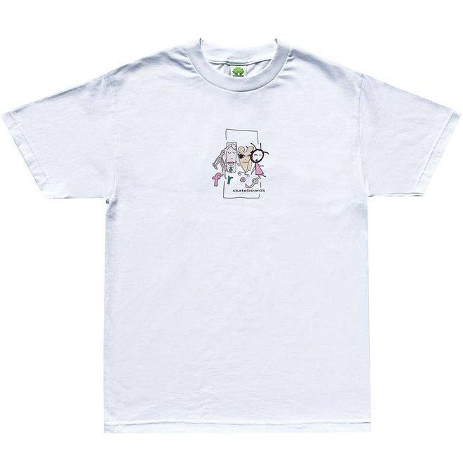 Frog Long Day Logo T Shirt in White - M I L O S P O R T