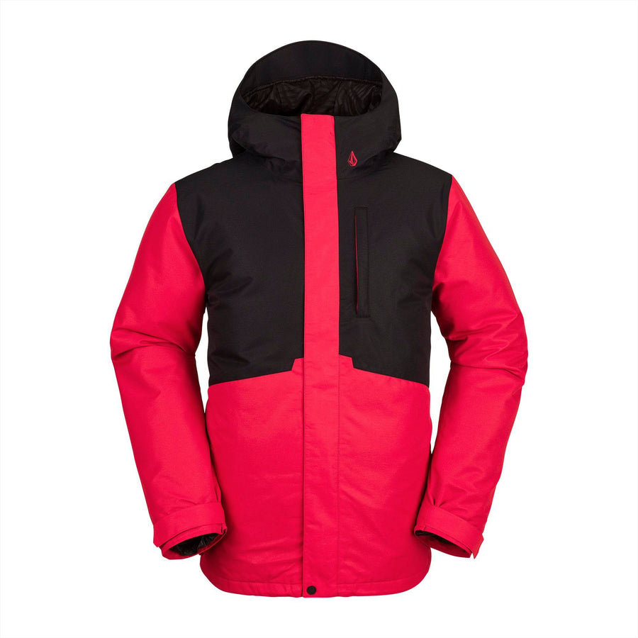2022 Volcom 17Forty Insulated Jacket in Red Combo