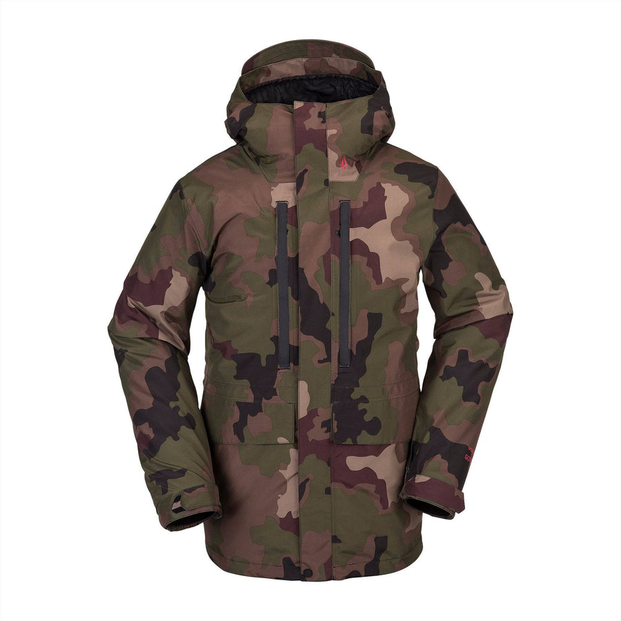 2022 Volcom Ten Gore-Tex Jacket in Dark Camo