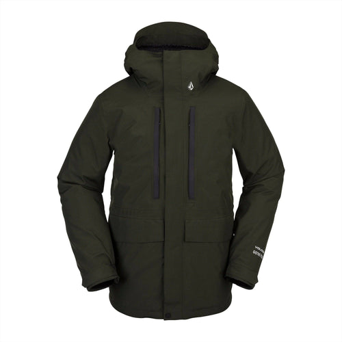 2022 Volcom Ten Insulated Gore-Tex Jacket in Saturated Green