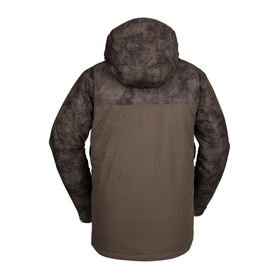 2022 Volcom Deadly Stones Insulated Jacket in Dark Teak