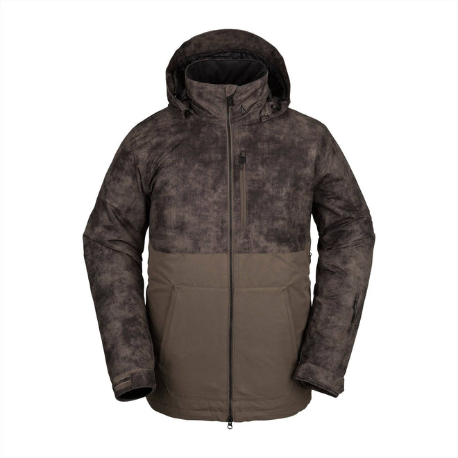 2022 Volcom Deadly Stones Insulated Jacket in Dark Teak - M I L O S P O R T
