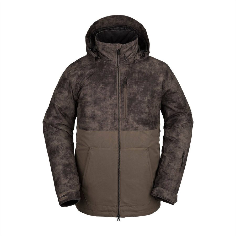 2022 Volcom Deadly Stones Insulated Jacket in Dark Teak