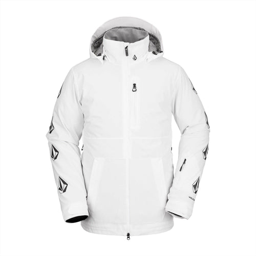 2022 Volcom Deadly Stones Insulated Jacket in White - M I L O S P O R T