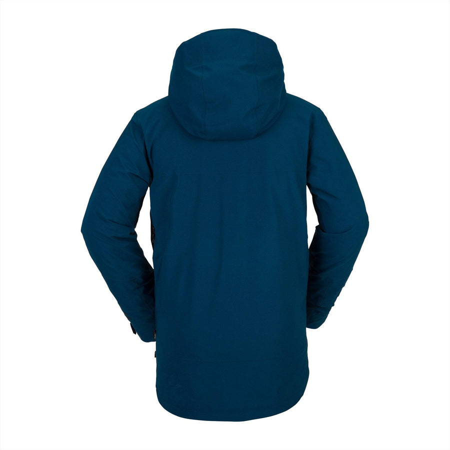 2022 Volcom Bl Stretch Gore Jacket in Blue back