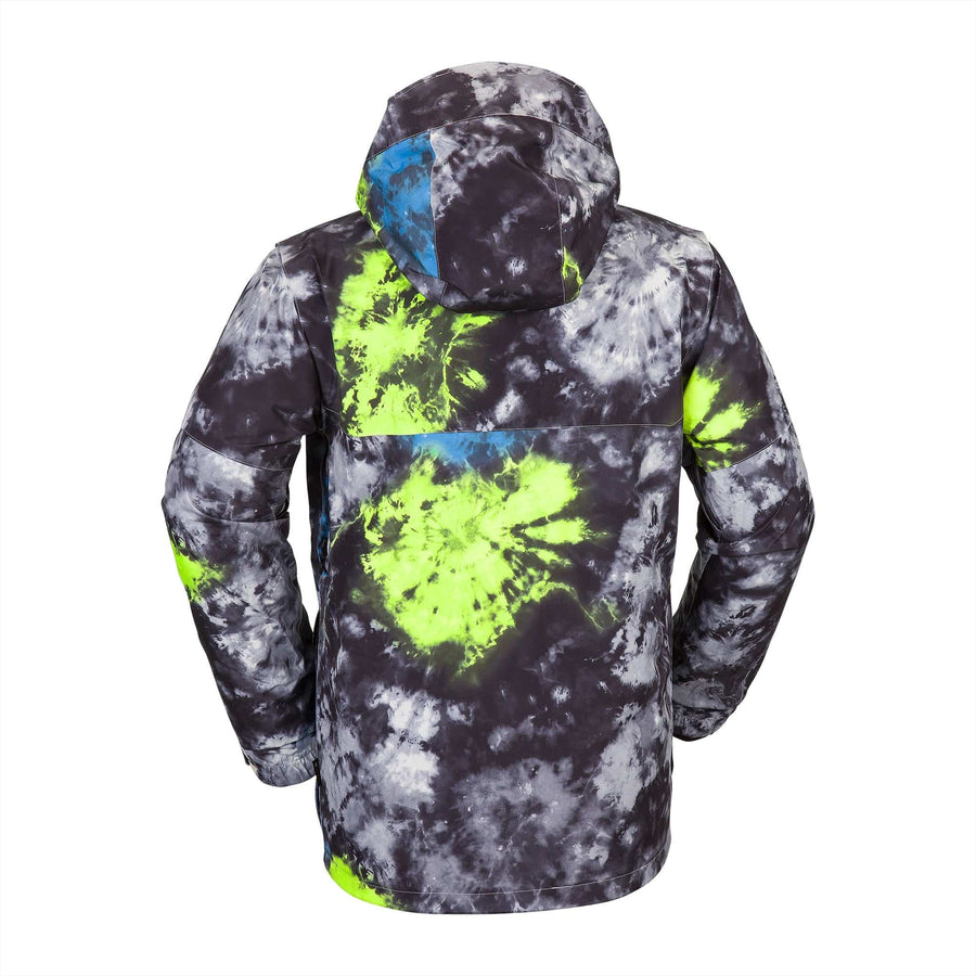 2022 Volcom Stone Gore-Tex Jacket in Tie Dye back