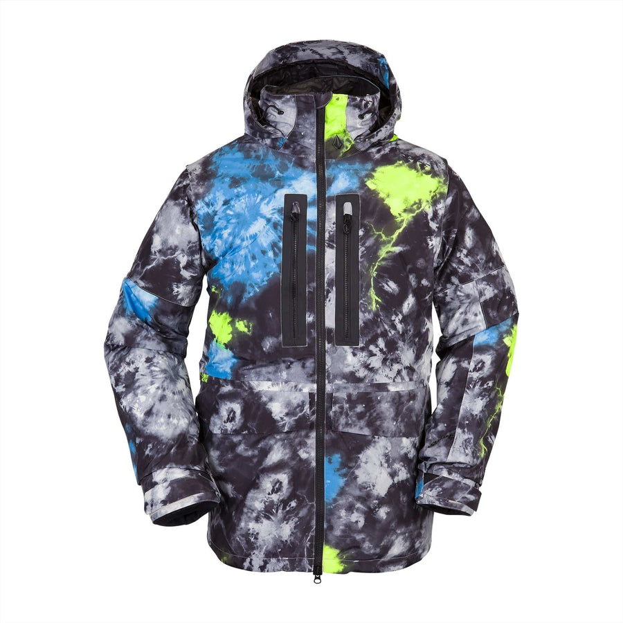 2022 Volcom Stone Gore-Tex Jacket in Tie Dye front