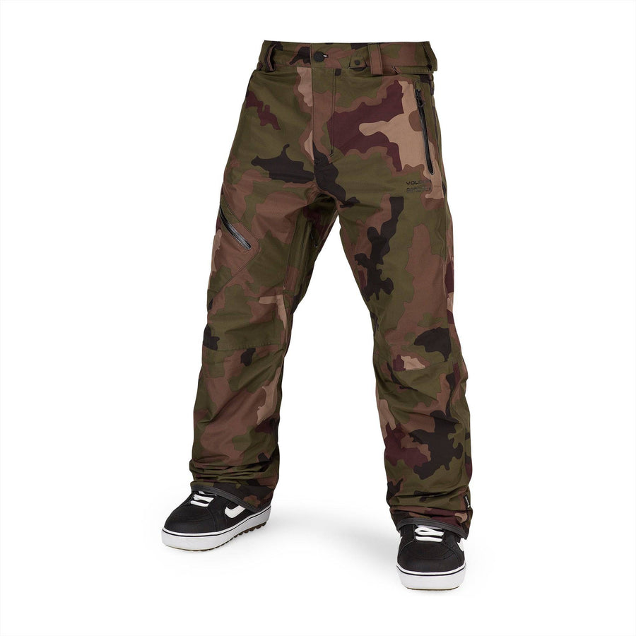 2022 Volcom L Gore-Tex Pant in Dark Camo