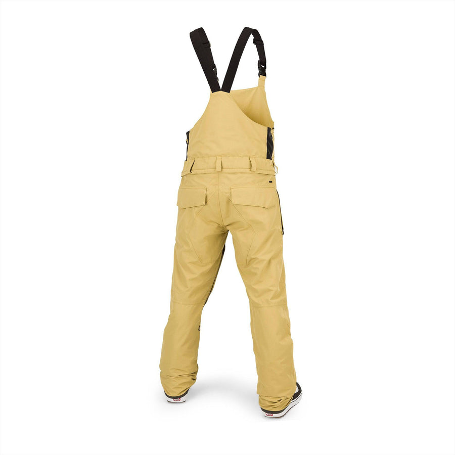 2022 Volcom Roan Bib Overall in Gold