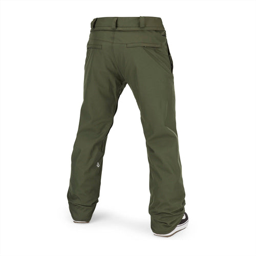 2022 Volcom Freakin Snow Chino in Saturated Green - M I L O S P O R T