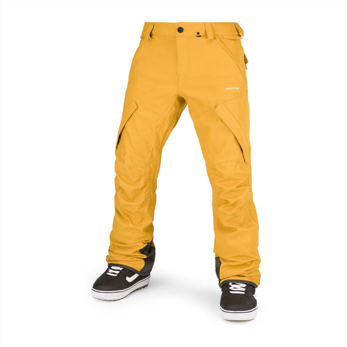 2022 Volcom New Articulated Pant in Resin Gold