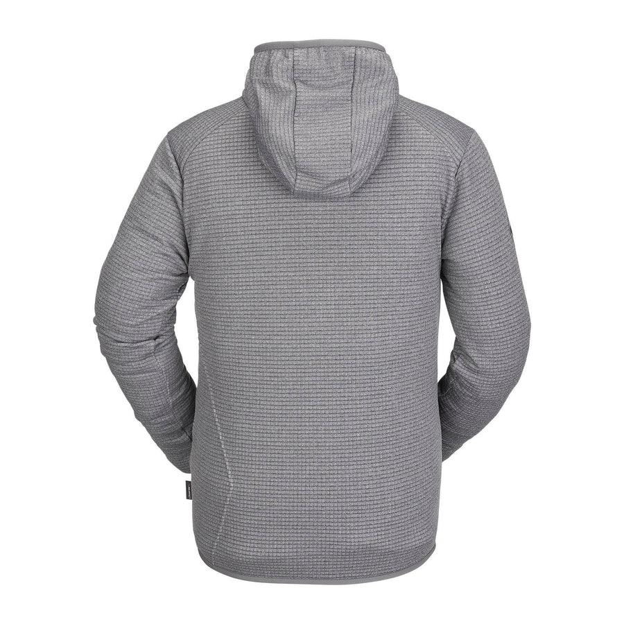 2022 Volcom Polartec First Hoody in Heather Grey M I L O S P O R T