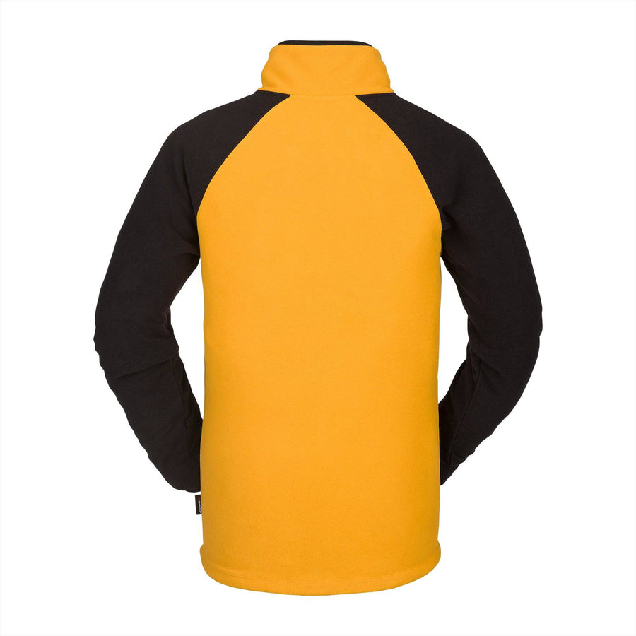 2022 Volcom Polartec 1/2 Zip in Resin Gold