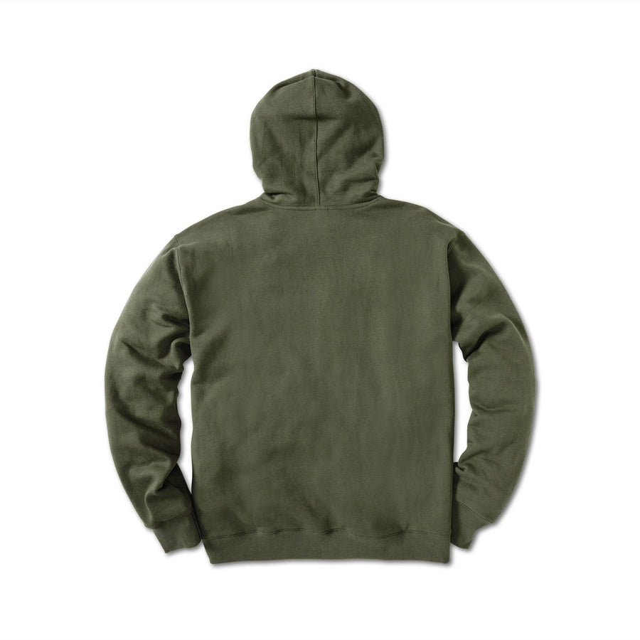 2022 Volcom Di Pullover Fleece in Saturated Green