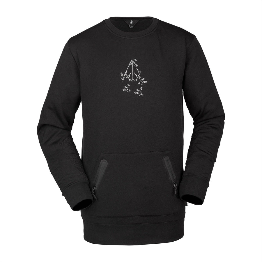 2022 Volcom Let It Storm Crew Fleece in Art