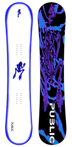 Public General Public Hybrid Camber Snowboard 2023