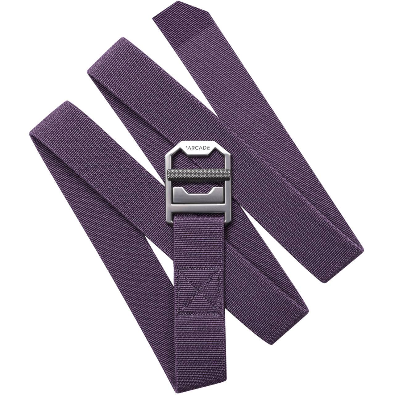 Arcade Guide Slim Belt in Wine - M I L O S P O R T