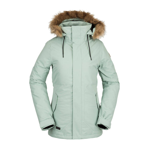 2022 Volcom Womens Fawn Insulated Jacket in Mint - M I L O S P O R T