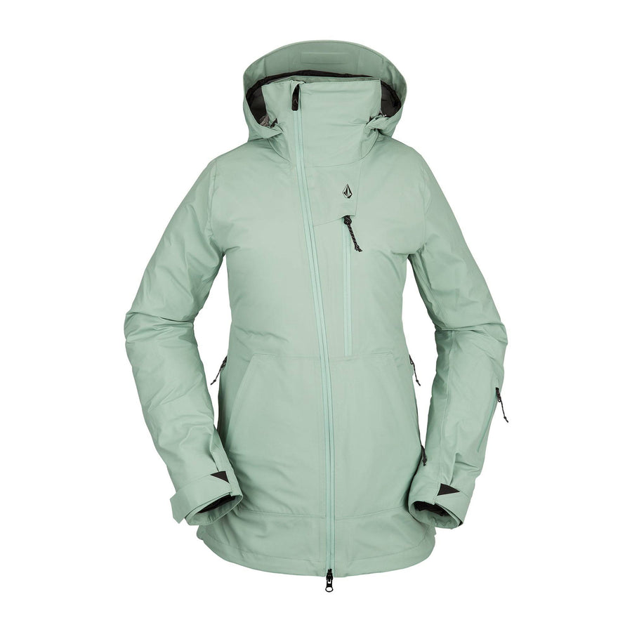 2022 Volcom Womens Nya Tds Inf Gore-Tex Jacket in Mint