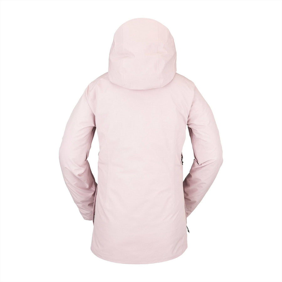 2022 Volcom Womens Iris 3-In-1 Gore Jacket in Hazey Pink