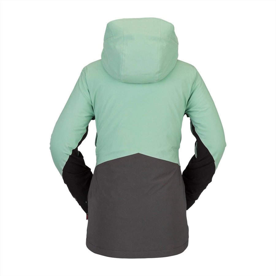2022 Volcom Womens 3D Stretch Gore Jacket in Mint