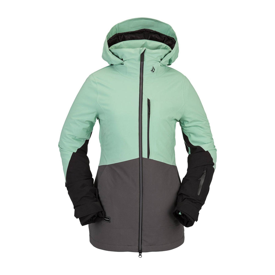 2022 Volcom Womens 3D Stretch Gore Jacket in Mint