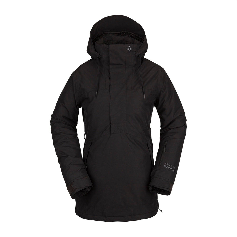 2022 Volcom Womens Fern Insulated Gore Pullover in Black