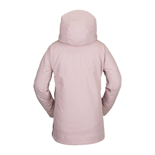 2022 Volcom Womens Fern Insulated Gore Pullover in Hazey Pink - M I L O S P O R T