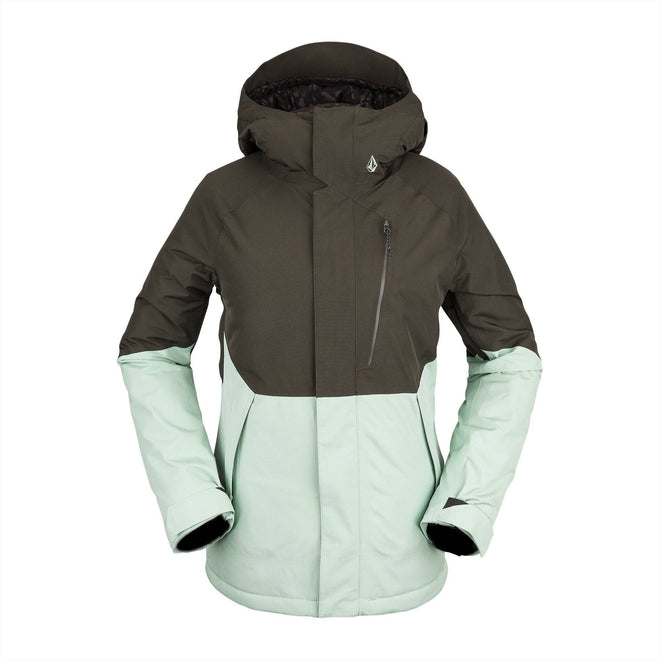 2022 Volcom Womens Aris Insulated Gore Jacket in Mint - M I L O S P O R T