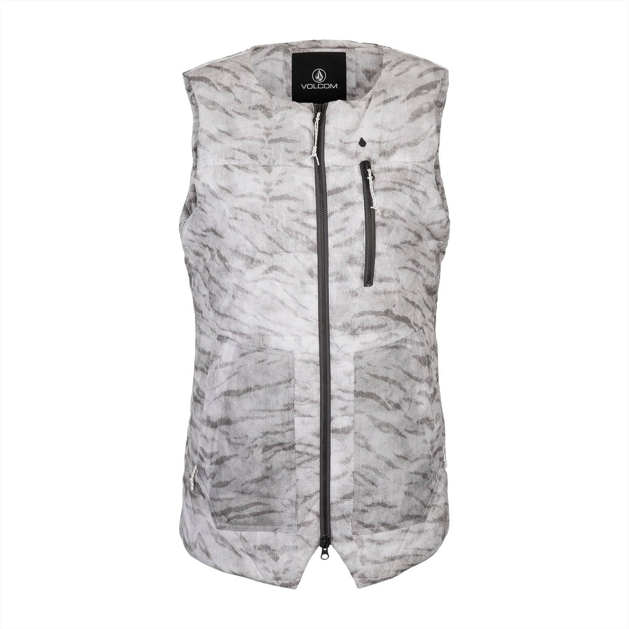 2022 Volcom Womens Vault 4-In-1 Jacket in White Tiger