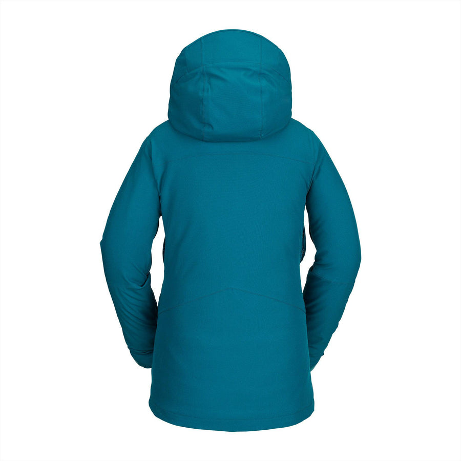 2022 Volcom Womens Shelter 3D Stretch Jacket in Glacier Blue