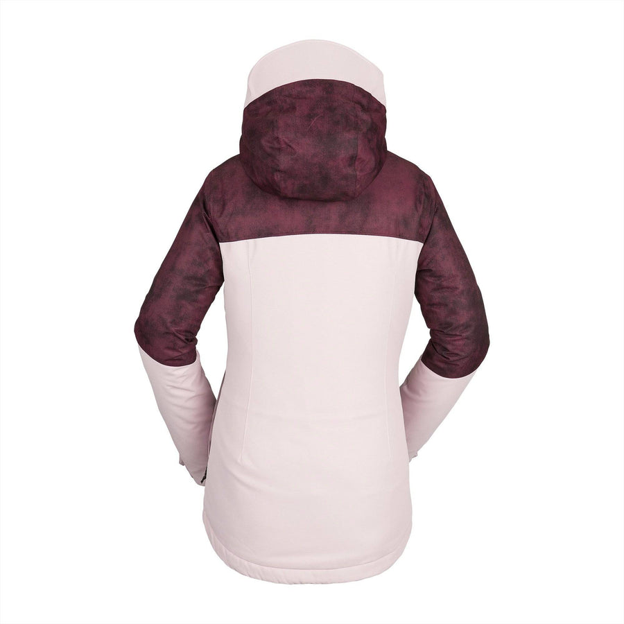 2022 Volcom Womens Bolt Insulated Jacket in Hazey Pink