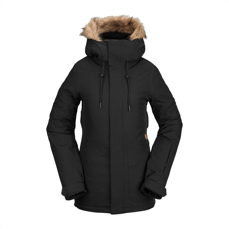 2022 Volcom Womens Shadow Insulated Jacket in Black