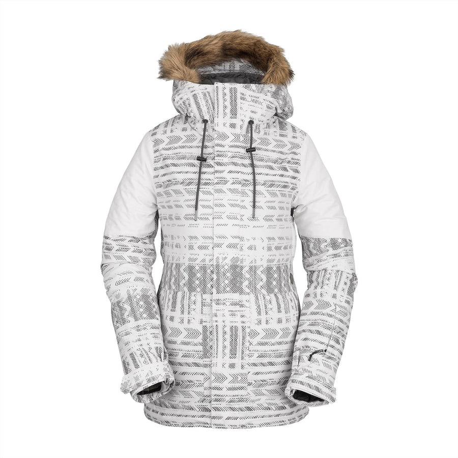 2022 Volcom Womens Shadow Insulated Jacket in Stone