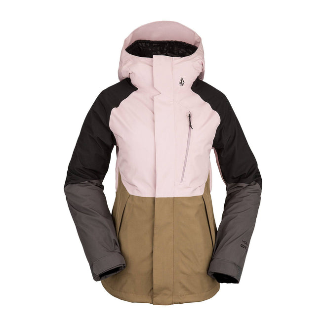 2022 Volcom Womens Aris Insulated Gore Jacket in Coffee - M I L O S P O R T
