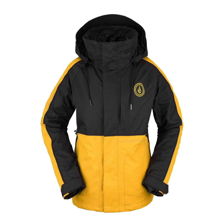 2022 Volcom Womens Hailyn Jacket in Resin Gold