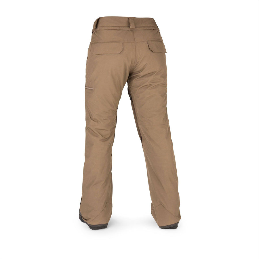 2022 Volcom Womens Knox Insulated Gore-Tex Pant in Coffee