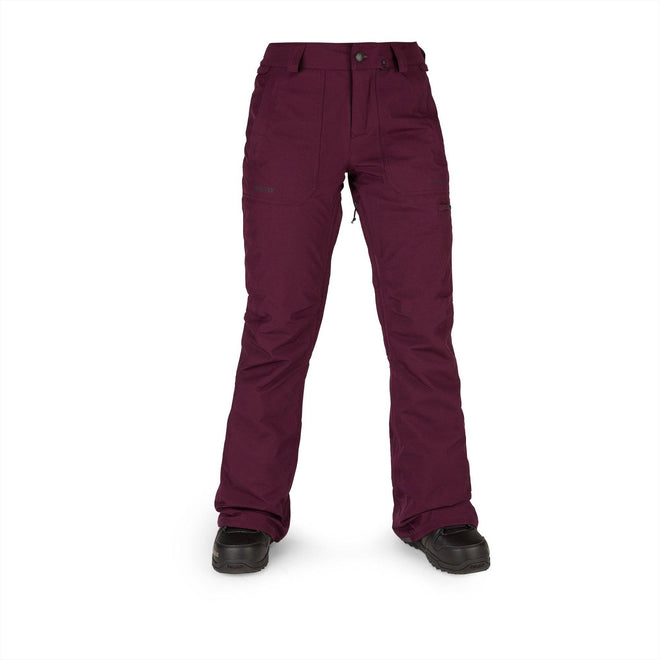 2022 Volcom Womens Knox Insulated Gore-Tex Pant in Merlot - M I L O S P O R T
