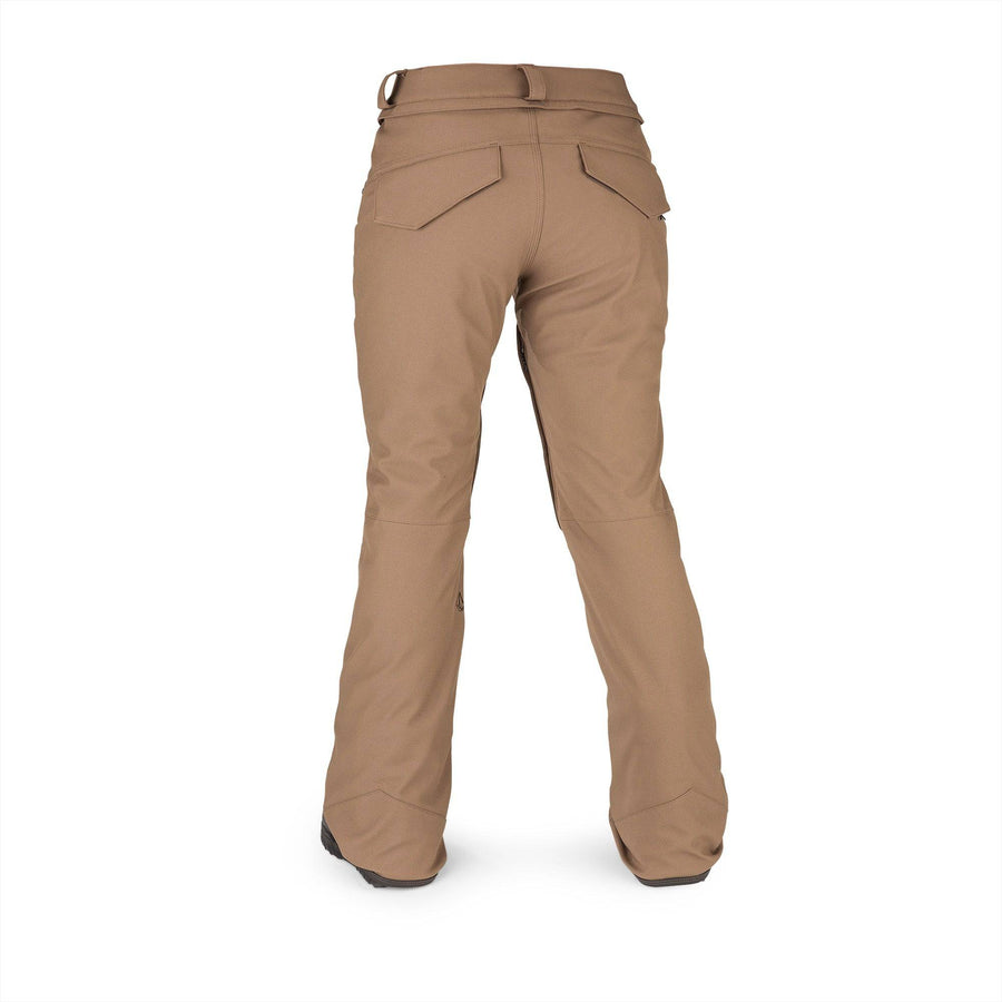 2022 Volcom Womens Grail 3D Stretch Pant in Coffee