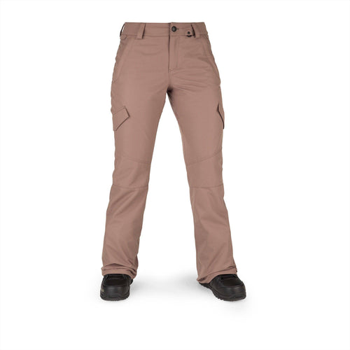 2022 Volcom Womens Bridger Insulated Pant in Coffee - M I L O S P O R T