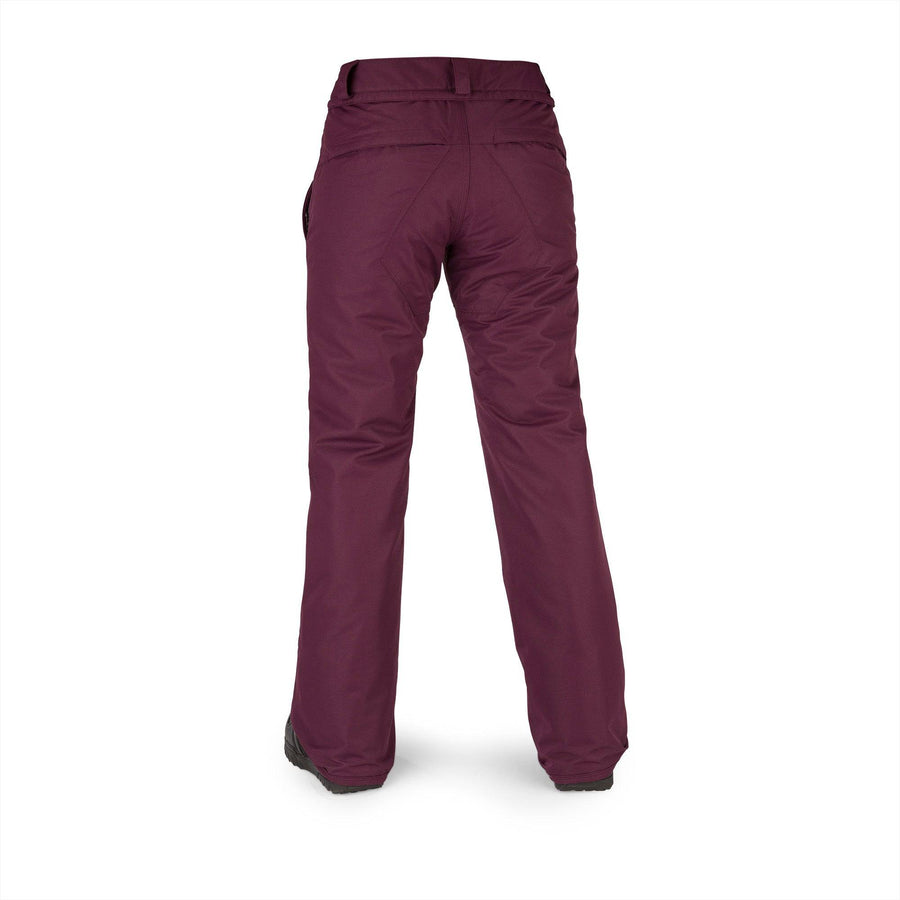2022 Volcom Womens Frochickie Insulated Pant in Merlot