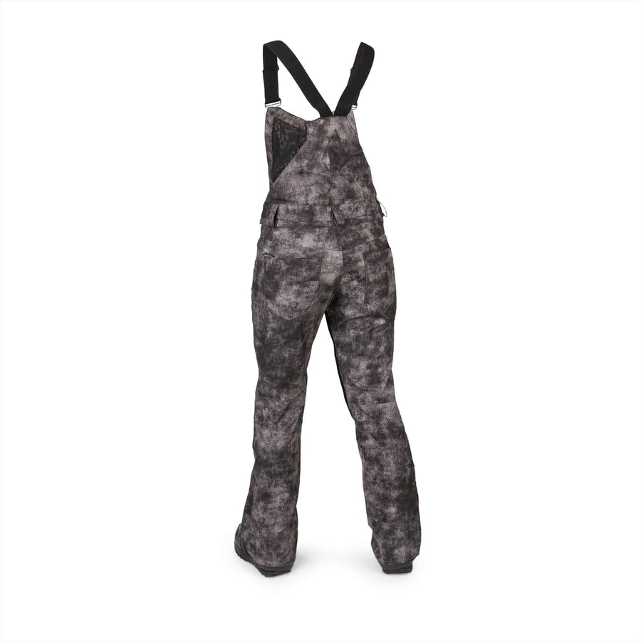 2022 Volcom Womens Swift Bib Overall in Acid Black