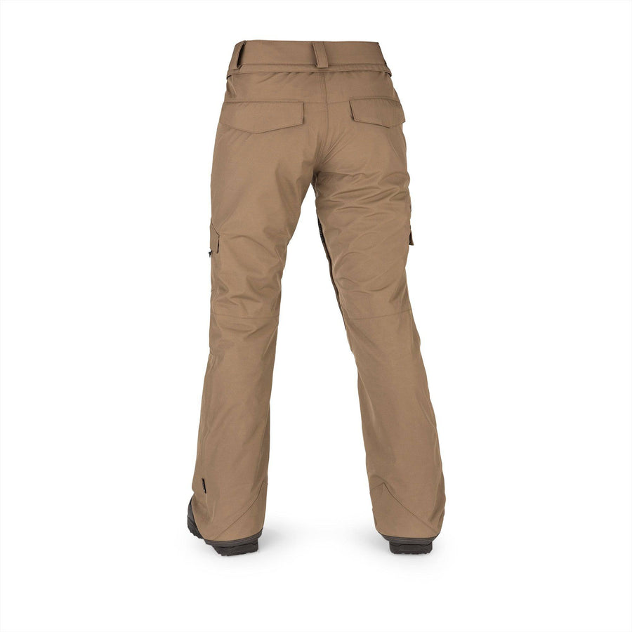 2022 Volcom Womens Aston Gore-Tex Pant in Coffee