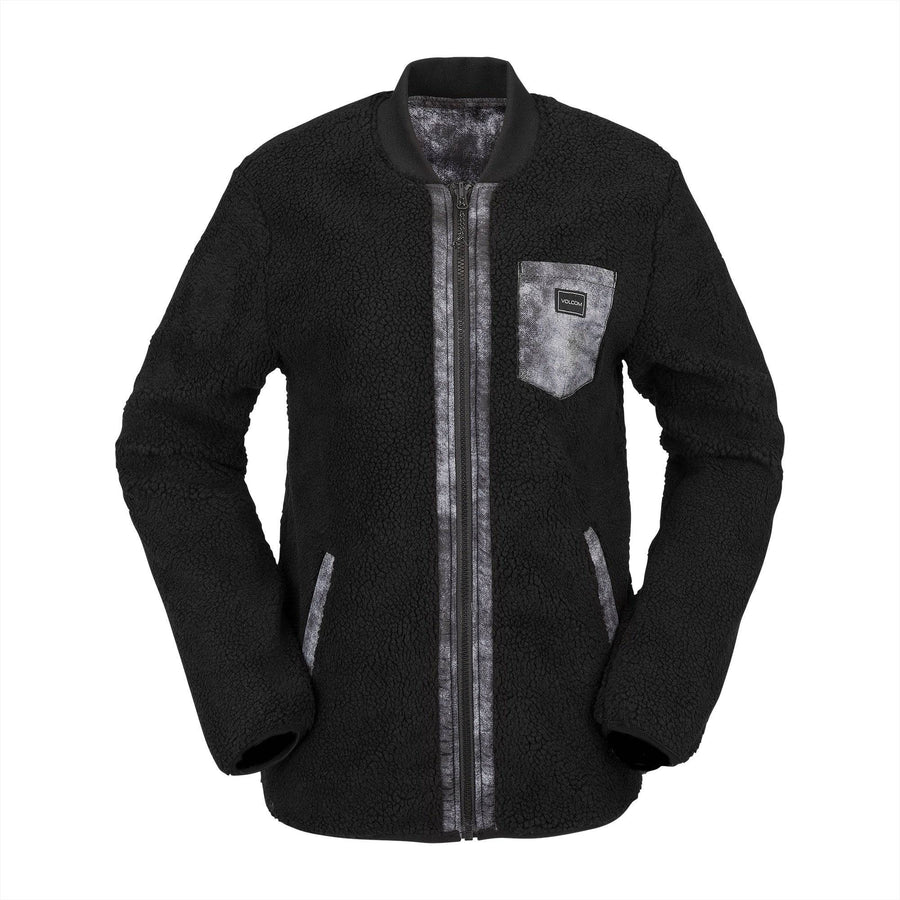 2022 Volcom Womens Reversible Polar Jacket in Black