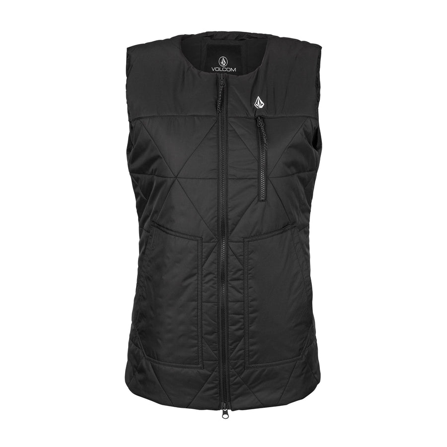 2022 Volcom Womens Stn Insulated Vest in Black