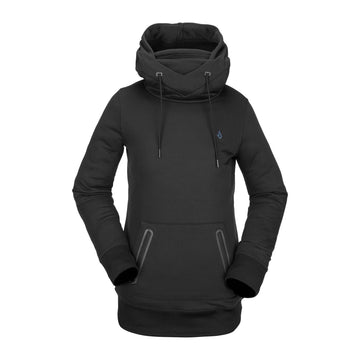 2022 Volcom Womens Polartec Ridin Hoody in Black